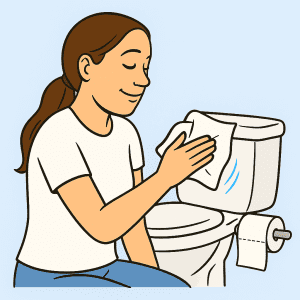 Comment utiliser une douchette WC ? Le guide simple avec notre kit prêt-à-l’emploi 6 secher bien