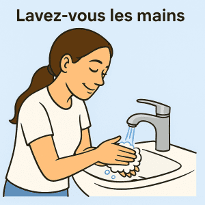 Comment utiliser une douchette WC ? Le guide simple avec notre kit prêt-à-l’emploi 7 lavez vous les mains