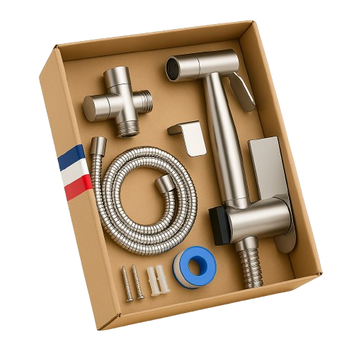 Douchette WC et Shattaf Français 2 kit douchette WC